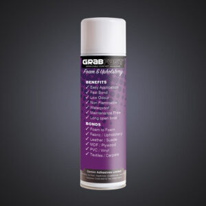 Grabfast Foam and Upholstery Aerosol Adhesive 500ml - Box of 12