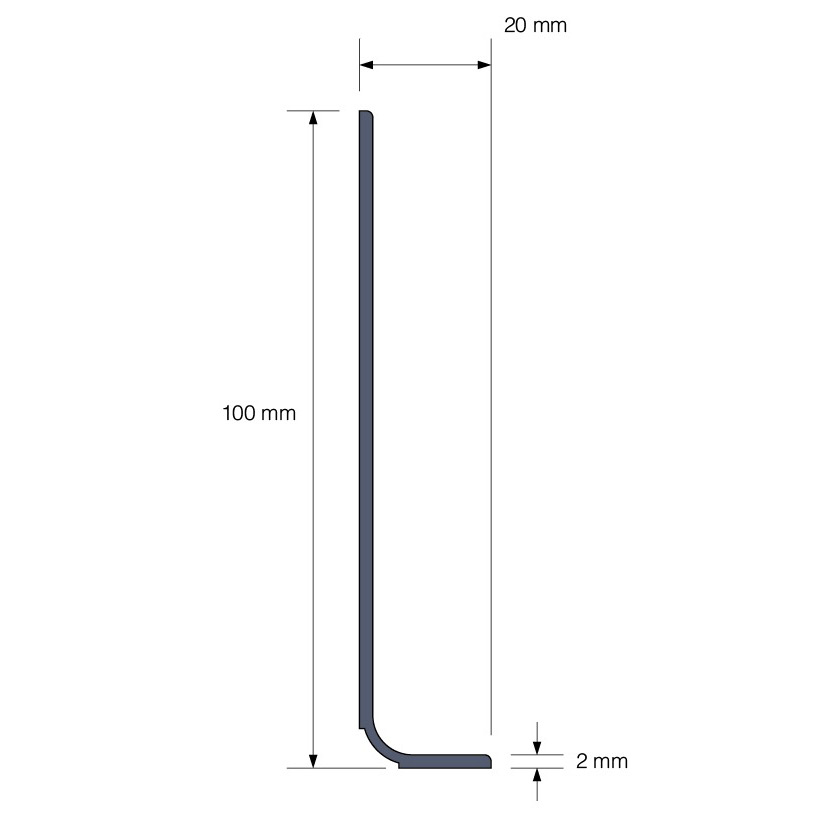 Gemini Flexible Sit On Skirting GSO100 (60m Box 2m Lengths or 25m Coils) - Image 2